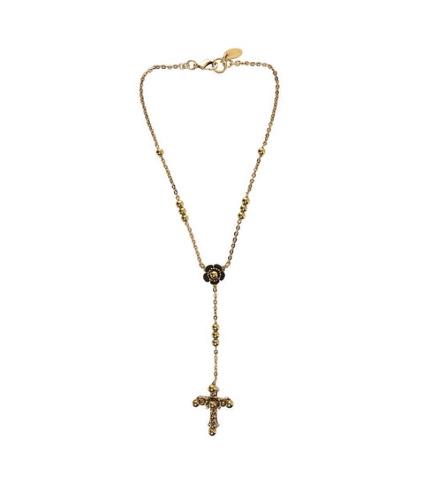 Collana con croce #oro