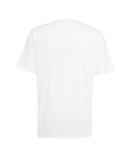 T-shirt in jersey di cotone #bianco