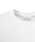 T-shirt in jersey di cotone #bianco