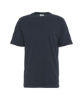 T-shirt in jersey di cotone #blu