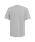 T-shirt in jersey di cotone #grigio