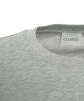 T-shirt in jersey di cotone #grigio