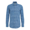 Camicia in tessuto active #blu