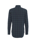 Camicia a quadri in cotone #verde