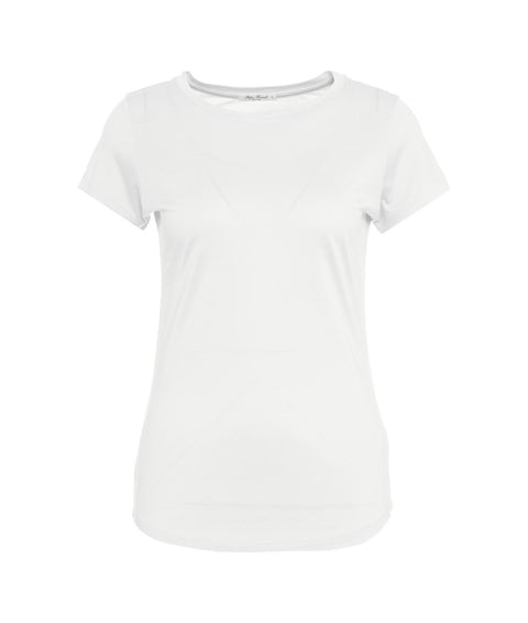 T-shirt in jersey 'Fanny' #bianco