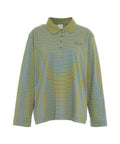 Polo a righe 'Jeanni' #verde