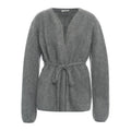 Soffice cardigan in cachemire #grigio