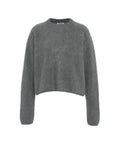 Soffice maglione di cachemire #grigio