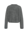 Soffice maglione di cachemire #grigio