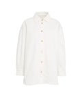 Overshirt 'Nina' #bianco