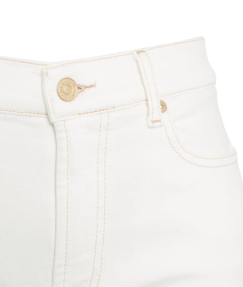 Wide leg jeans 'Lotta Sugar' #bianco