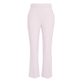 Pantaloni cropped in crêpe #rosa