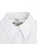 Camicia con dettagli logo #bianco