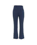 Pantaloni in crêpe stretch #blu