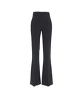 Pantaloni in stretch crêpe #nero