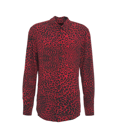 Hemd mit Print #rosso