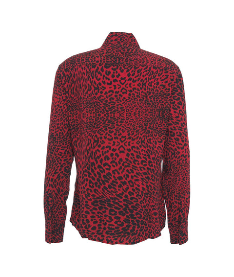 Hemd mit Print #rosso