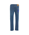 Cropped carrot jeans 'Scott' #blu