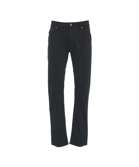 Pantaloni slim fit 'Bard' #nero