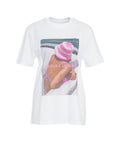 T-shirt 'Plage' #bianco