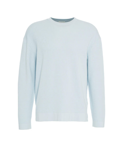 Maglione in misto cotone #blu