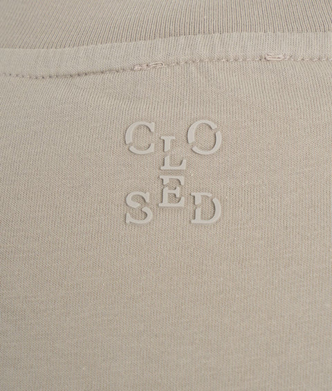 T-shirt in cotone #grigio