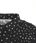 Camicia a pois 'Tuva' #nero