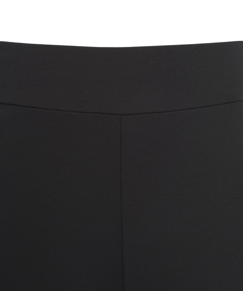 Pantaloni a gamba larga con stretch #nero