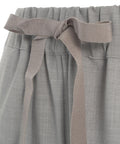 Pantaloni casual in misto lana vergine #grigio