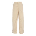 Pantaloni wide leg #beige