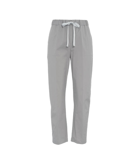 Pantaloni casual con coulisse #grigio