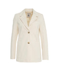 Blazer in gabardine 'Calixte' #beige