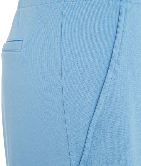 Pantaloni da jogging a gamba larga #blu