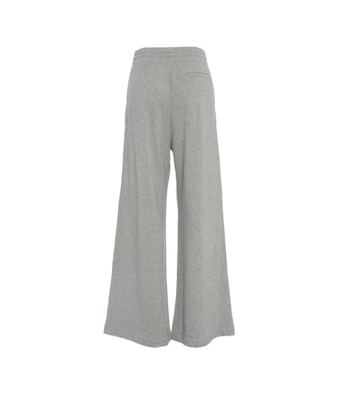 Pantaloni da jogging a gamba larga #grigio