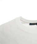 T-shirt con logo ricamato #bianco