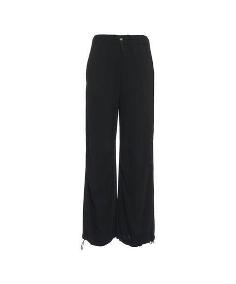 Pantaloni con coulisse #nero