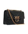 Borsa a spalla trapuntata 'Love One Classic' #nero