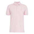 Polo con logo ricamato #rosa