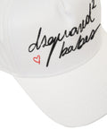 Cappellino da baseball con logo #bianco