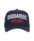 Cappello da baseball con logo #blu