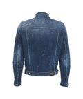 Giacca in denim destroyed 'Dan' #blu