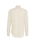 Camicia in cotone fine #beige