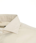 Camicia in cotone fine #beige