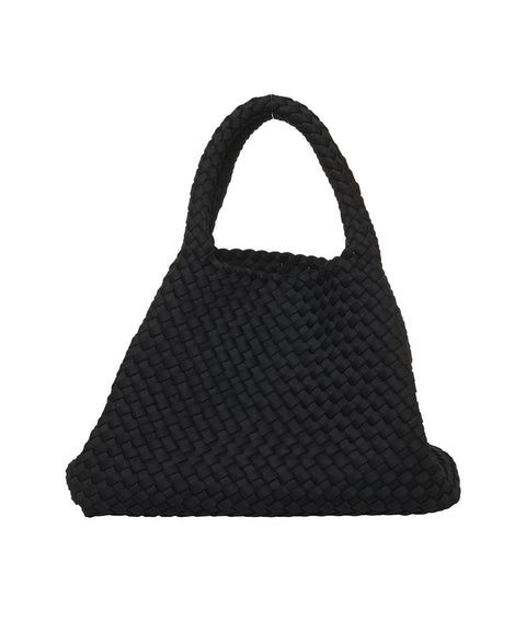 Borsa a mano in neoprene 'Di Nero Medium' #nero