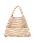 Borsa a mano in neoprene 'No Tan Lines Medium' #beige