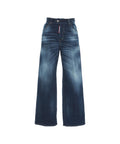 Jeans a gamba larga '9 To 5' #blu