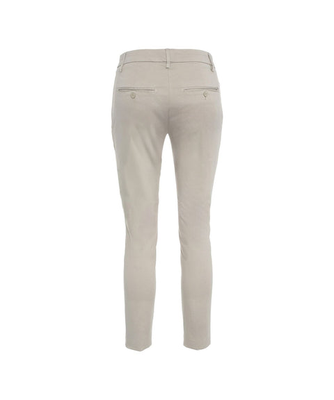 Pantaloni chino cropped 'Perfect Slim' #grigio