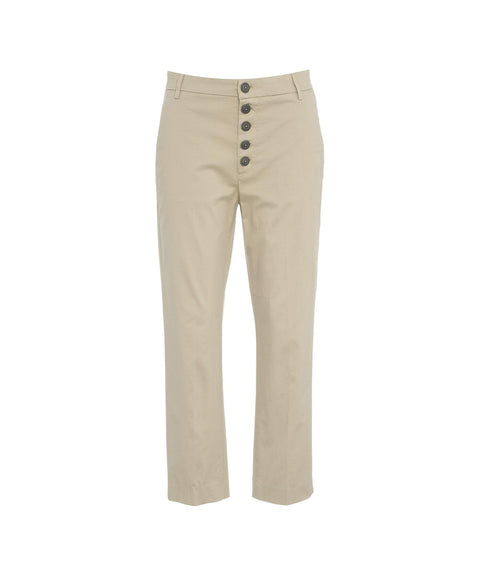 Pantaloni chino loose fit 'Nima' #beige