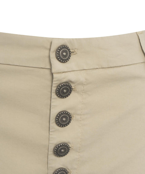 Pantaloni chino loose fit 'Nima' #beige