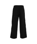 Pantaloni cargo con patch logo #nero